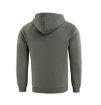 Mikina s kapucňou M-Tac Hoodie Cotton Raglan - olivová, L