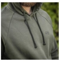 Mikina s kapucňou M-Tac Hoodie Cotton Raglan - olivová, L