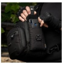 Púzdro na telefón M-Tac Smartphone Pouch Hex L - čierne