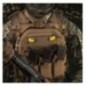 Nášivka M-Tac Tiger Eyes Laser Cut 2 ks - coyote-žlutá