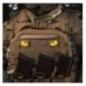Nášivka M-Tac Tiger Eyes Laser Cut 2 ks - coyote-žlutá