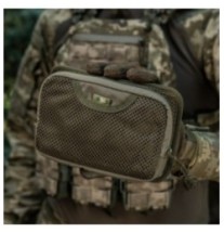 Vnútorný organizér M-Tac Hook and Loop Utility Panel - ranger green
