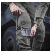 Chrániče kolien (nákolenníky) M-Tac Eva Knee Pad Gen.II 1 pár - sivé