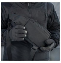 Batoh na zbraň M-Tac Sling Pištoľ Bag Elite - čierny