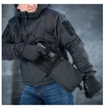 Batoh na zbraň M-Tac Sling Pištoľ Bag Elite - čierny