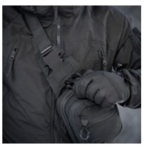Batoh na zbraň M-Tac Sling Pištoľ Bag Elite - čierny