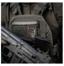 Nášivka M-Tac Face of War - ranger green