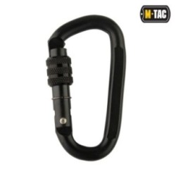 Karabína M-Tac Trapezoidal 10 - čierna