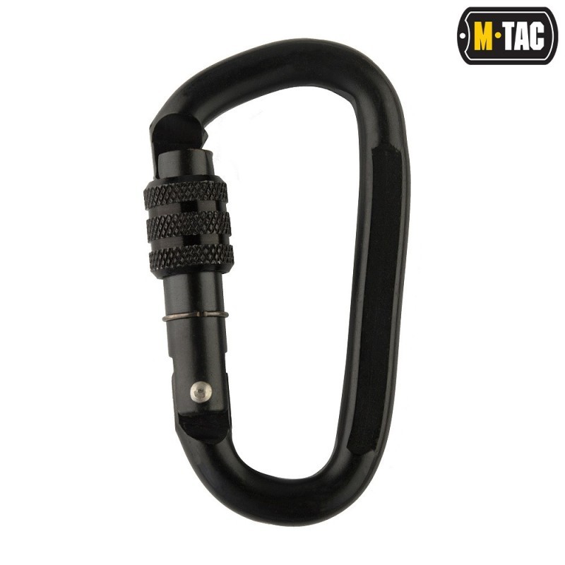 Karabína M-Tac Trapezoidal 10 - čierna Karabína M-Tac Trapezoidal 10 - čierna
