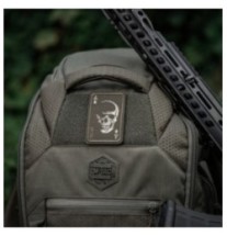 Nášivka M-Tac Face of War - ranger green