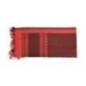 Šatka M-Tac Shemagh Dense - čierna-červená