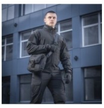 Taška cez rameno M-Tac Satellite Magnet Bag Elite Hex Gen.II - čierna