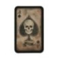 Nášivka M-Tac Ace Of Spades Skull - coyote-čierna