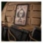 Nášivka M-Tac Ace Of Spades Skull - coyote-čierna