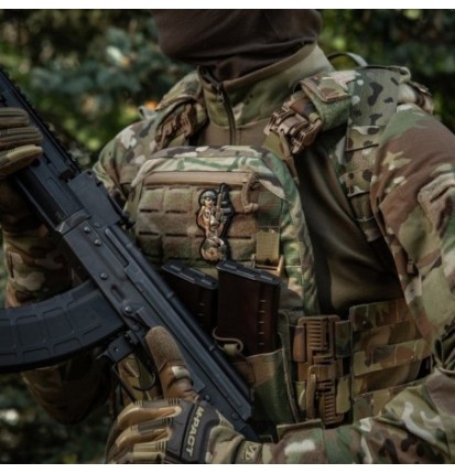 Nášivka M-Tac Tactical Girl Tatoo XL - farebná