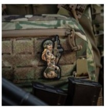 Nášivka M-Tac Tactical Girl Tatoo XL - farebná