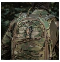 Nášivka M-Tac Tactical Girl Tatoo XL - farebná