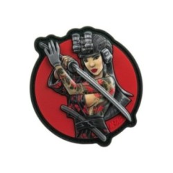 Nášivka M-Tac Tactical Girl Watterfall 1 - farebná