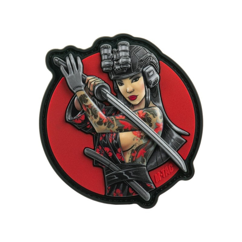 Nášivka M-Tac Tactical Girl Watterfall 1 - farebná Nášivka M-Tac Tactical Girl Watterfall 1 - farebná