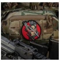 Nášivka M-Tac Tactical Girl Watterfall 2 - farebná