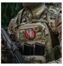 Nášivka M-Tac Tactical Girl Watterfall 3 - farebná