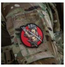 Nášivka M-Tac Tactical Girl Watterfall 3 - farebná