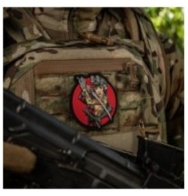Nášivka M-Tac Tactical Girl Watterfall 4 - farebná