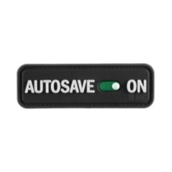 Nášivka M-Tac Autosave - čierna