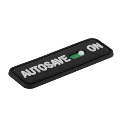 Nášivka M-Tac Autosave - čierna