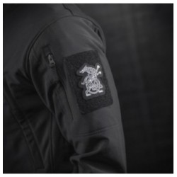 Nášivka M-Tac Molon Wolf - čierna-biela