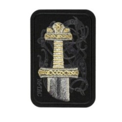 Nášivka M-Tac Viking Sword - čierna-strieborná