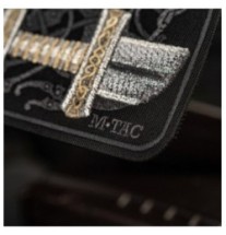 Nášivka M-Tac Viking Sword - čierna-strieborná