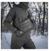 Taška cez rameno M-Tac Admin Bag Elite - čierna