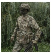 Ramenné popruhy M-Tac Shoulder Belt Straps Laser Cut - multicam, Long