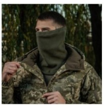 Nákrčník M-Tac Anatomical Snood Adjustable Elite Fleece 320 - olivový, S/M