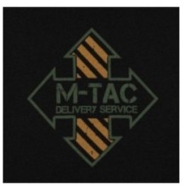 Tričko s potlačou M-Tac Delivery Service - čierne, XL