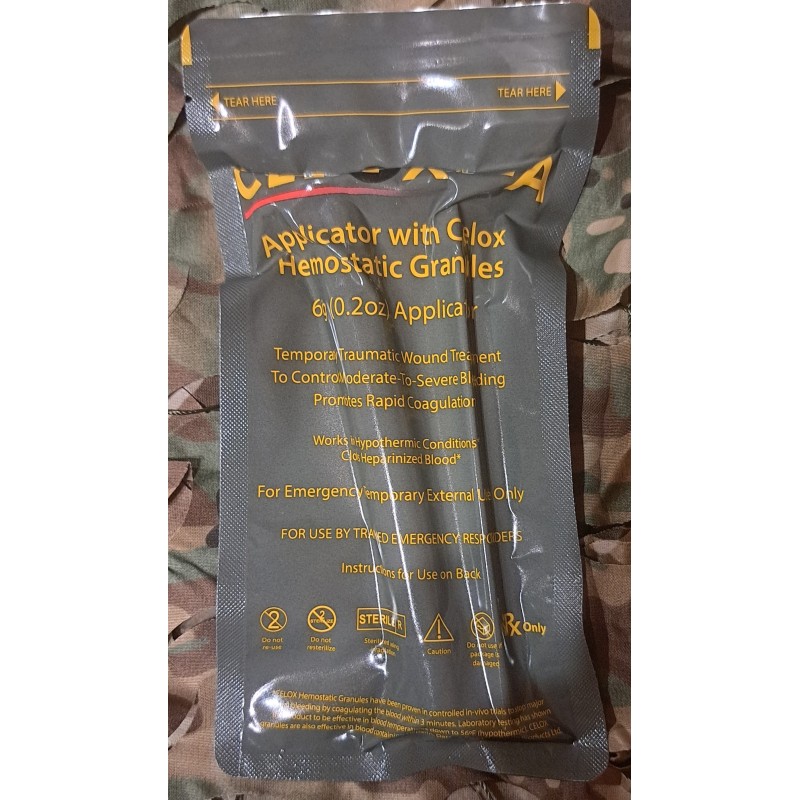 Celox , hemostatikum s aplikátorom6g Celox , hemostatikum s aplikátorom6g