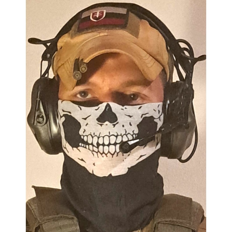 Nákrčník Skull Mask Brand MWC