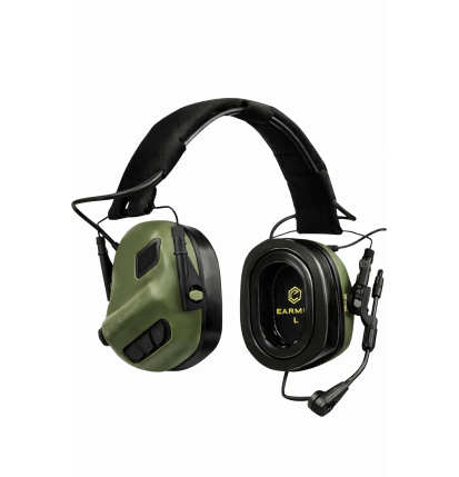 Elektronická slúchadlá Earmor M32 PLUS Foliage Green