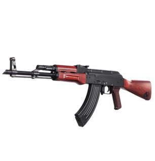 TM plynová puška AKM GBBR - Čierna/imitácia dreva