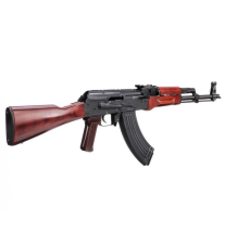 TM plynová puška AKM GBBR - Čierna/imitácia dreva