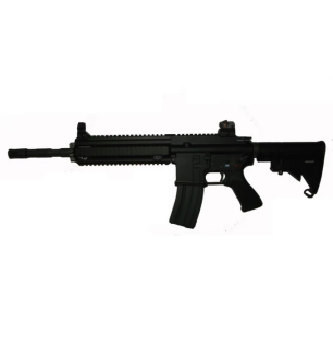 WE GBBR plynová puška 416 V3 - Čierna