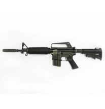 WE GBBR plynová puška XM177 V3 - Čierna