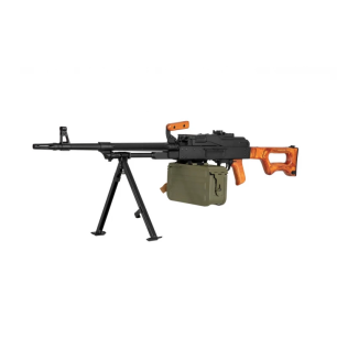 A&K guľomet PKM - Čierna/svetlé drevo