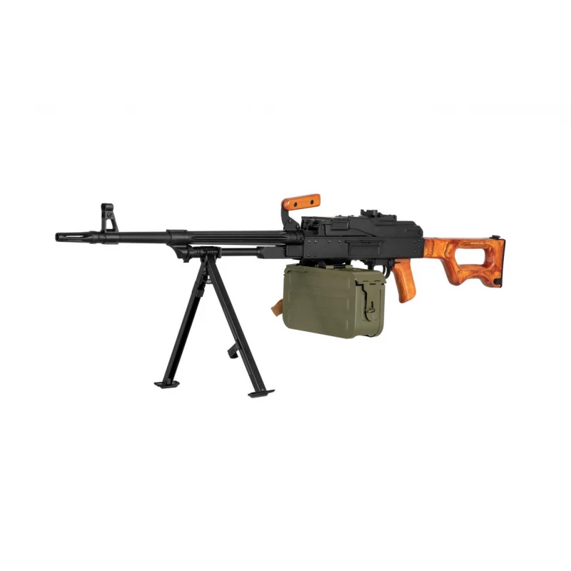 A&K guľomet PKM - Čierna/svetlé drevo A&K guľomet PKM - Čierna/svetlé drevo