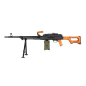 A&K guľomet PKM - Čierna/svetlé drevo A&K guľomet PKM - Čierna/svetlé drevo