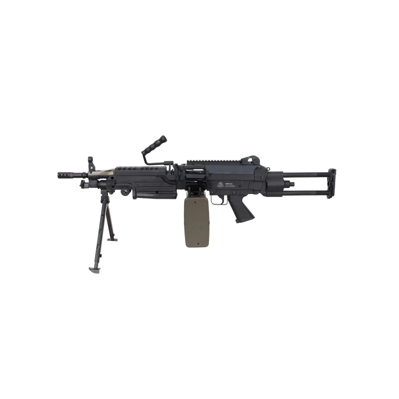 SA airsoftový guľomet FN Herstal M249 PARA CORE™ – Čierna SA airsoftový guľomet FN Herstal M249 PARA CORE™ – Čierna