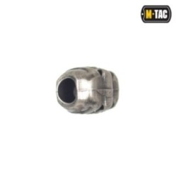Brzdička na šnúrku M-Tac Skull Stopper 1 ks - strieborná