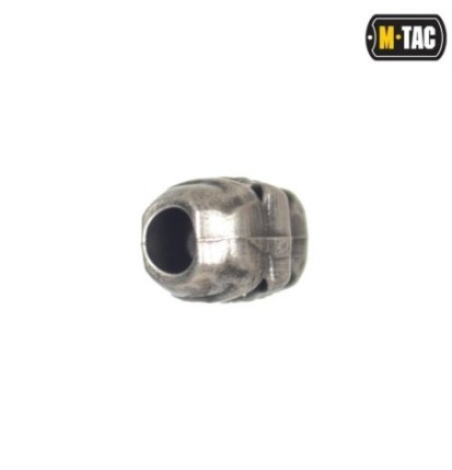 Brzdička na šnúrku M-Tac Skull Stopper 1 ks - strieborná
