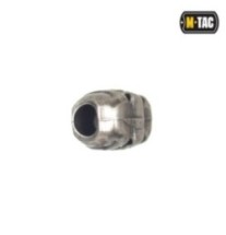 Brzdička na šnúrku M-Tac Skull Stopper 1 ks - strieborná